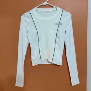 Ribbed long sleeve